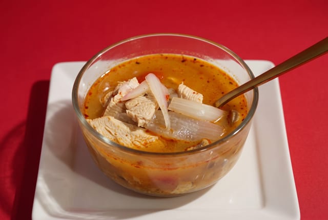 Tom Yum Noodle Soup.