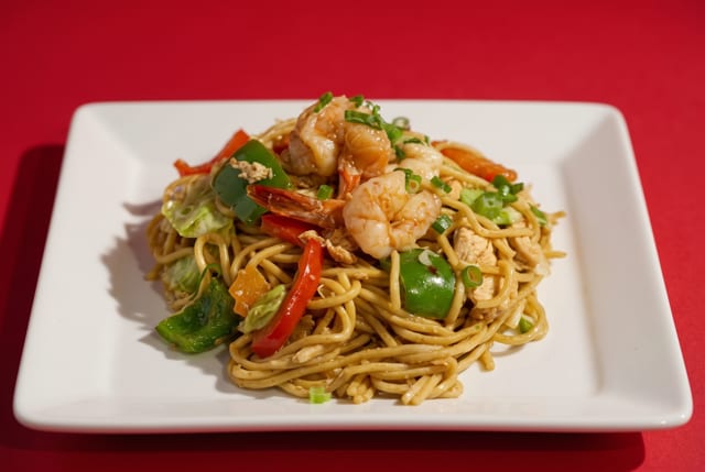 Yakisoba Noodles.